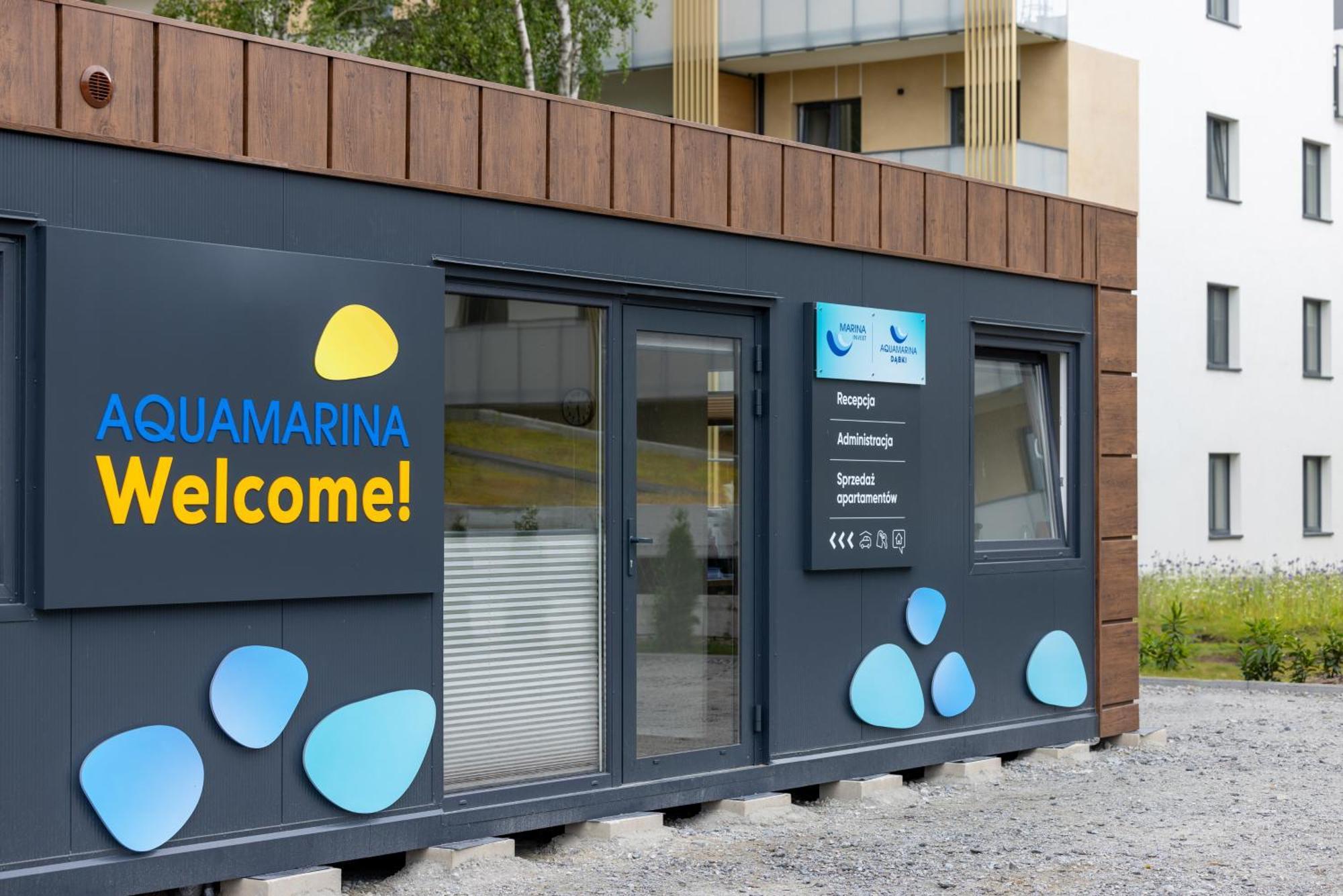 Aparthotel Aquamarina Dabki Marina Invest Esterno foto