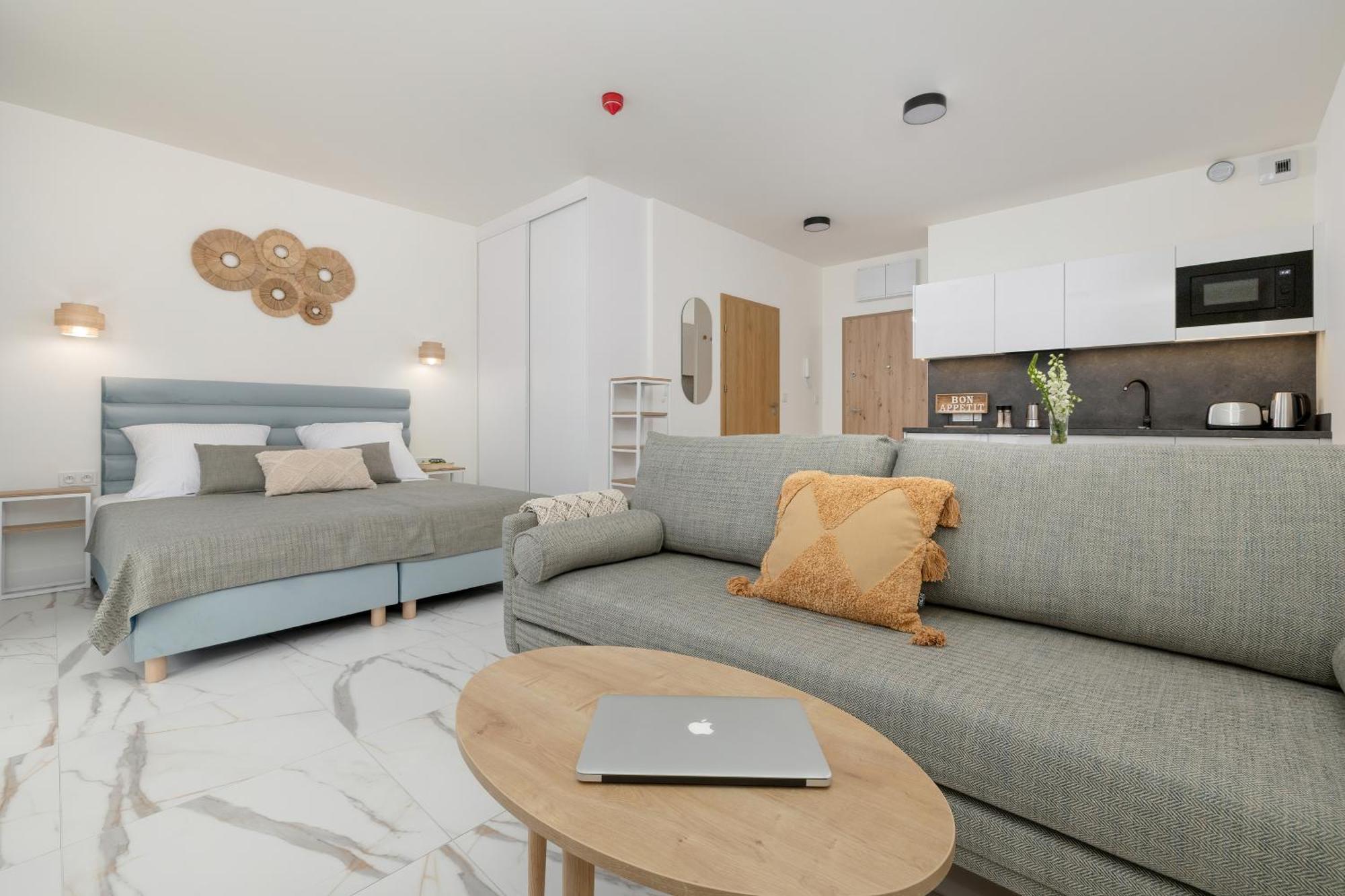 Aparthotel Aquamarina Dabki Marina Invest Esterno foto